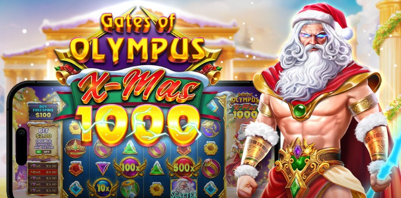 บทวิจารณ์โดยย่อของเกมสล็อต Gates of Olympus Xmas 1000